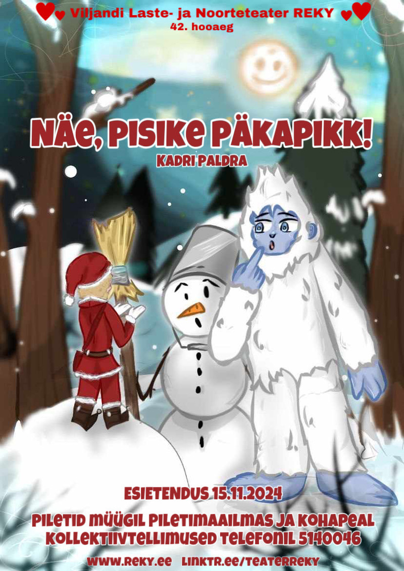 "Näe, pisike päkapikk!"